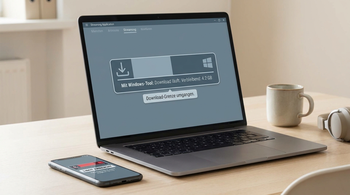 Netflix Download-Limit 2026 in Deutschland: 7 Grenzen, Preise & Windows-Lösung