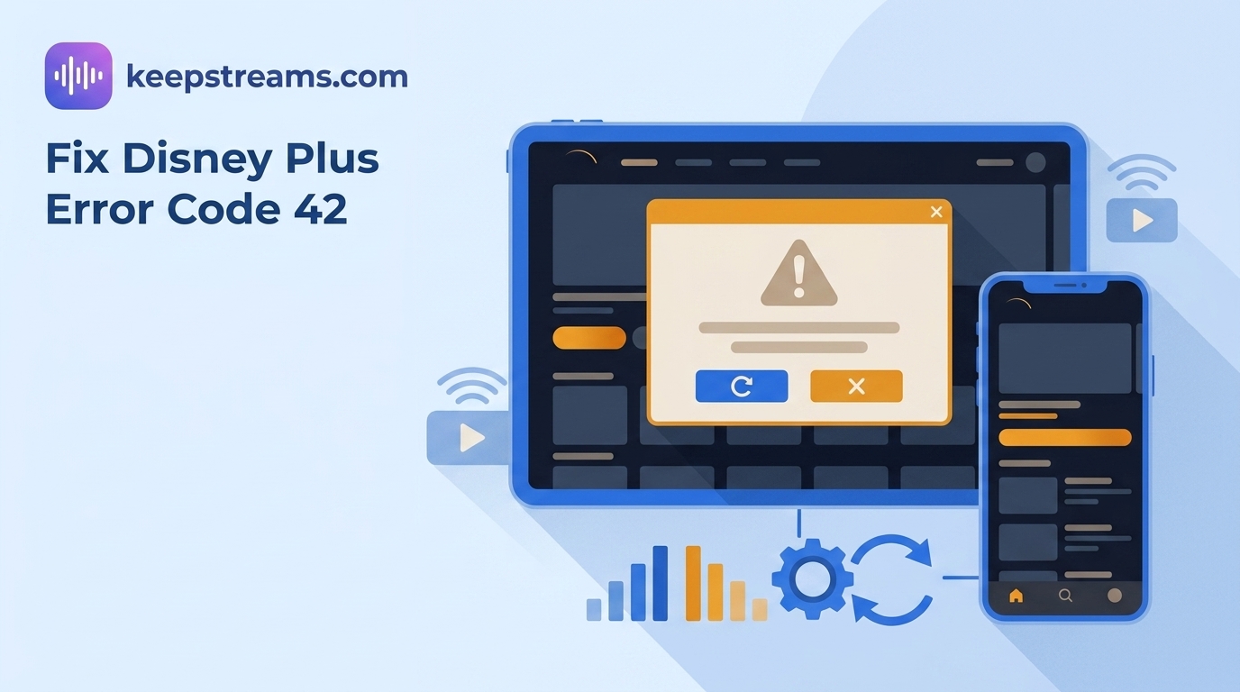 [Solved] How to Fix and Avoid Disney Plus Error Code 42 on Any Device