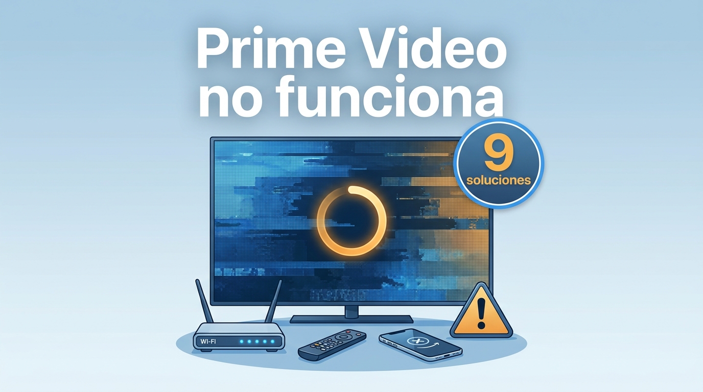 Prime Video no funciona o no carga: 9 comprobaciones