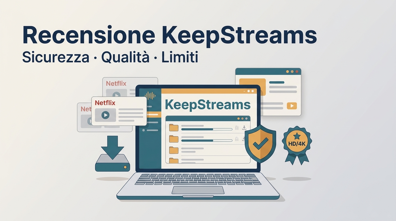 KeepStreams recensione 2026: sicurezza, qualità e limiti reali