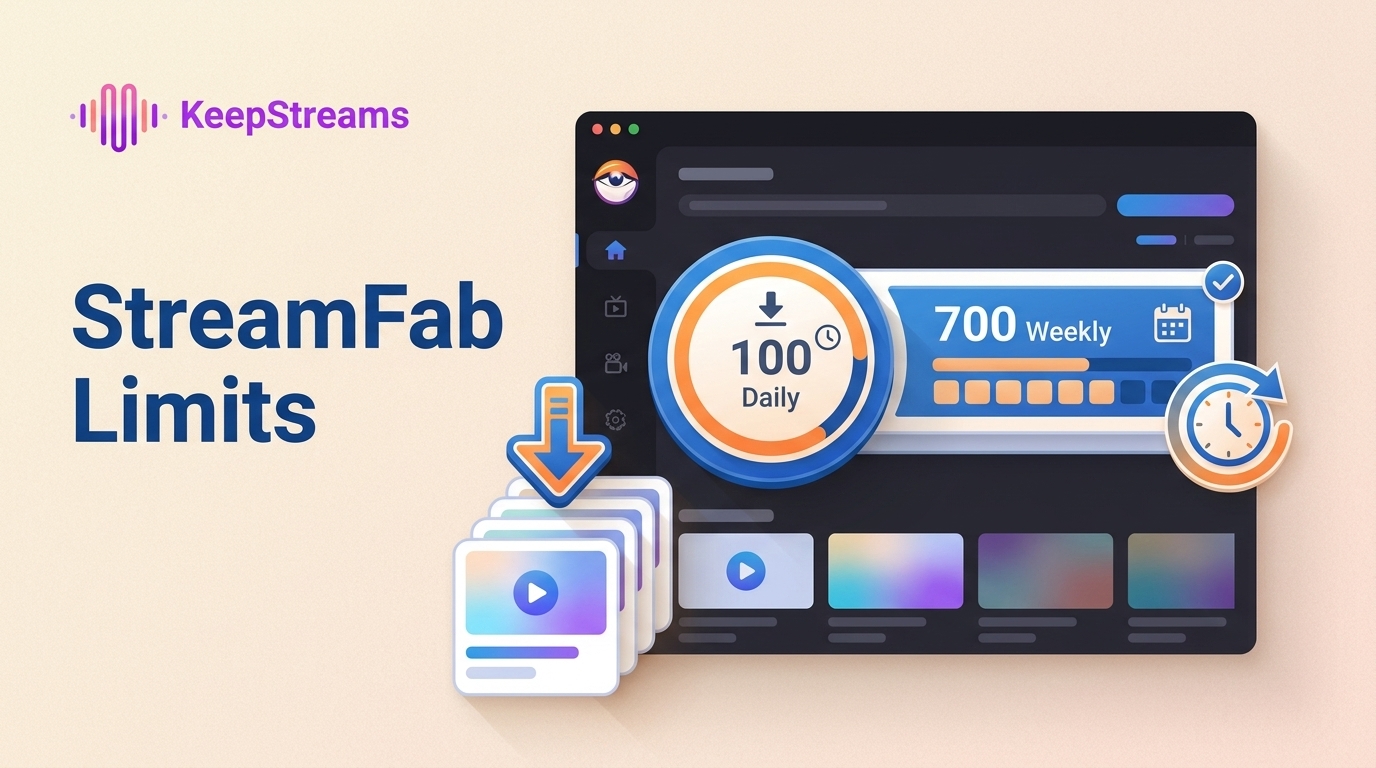 StreamFab Download Limit Explained: Daily, Weekly Quotas, Trial Rules, and Reset Time