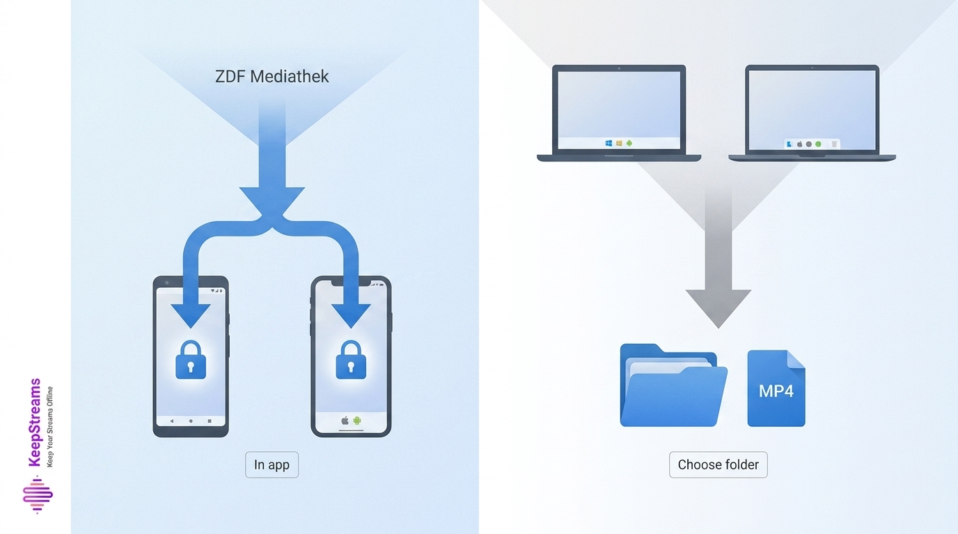 Where Are ZDF Mediathek Downloads Stored? Android, iPhone, Windows & Mac Guide