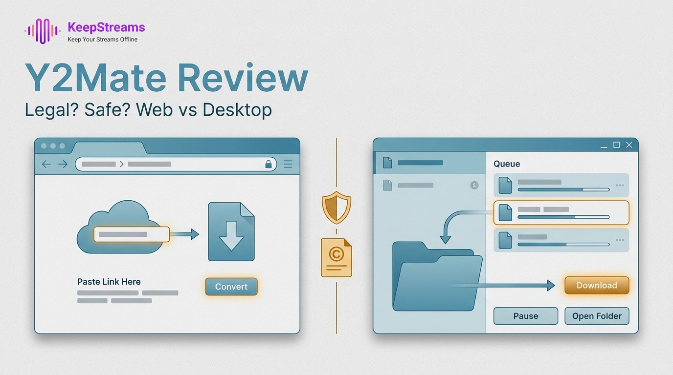 Is Y2Mate Safe and Legal in 2026? Web Converter vs. Y2Mate One Review