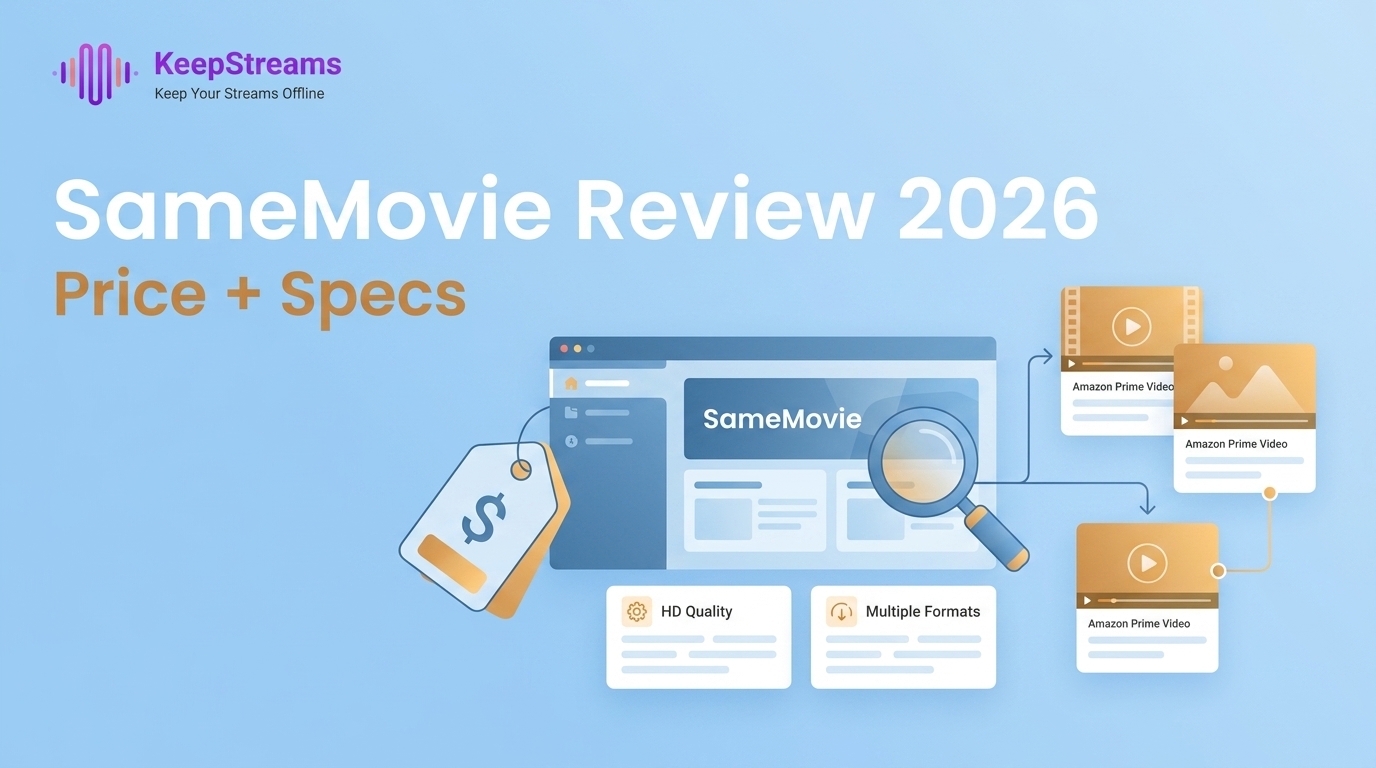 SameMovie Amazon Video Downloader Review 2026: Price and Specs.
