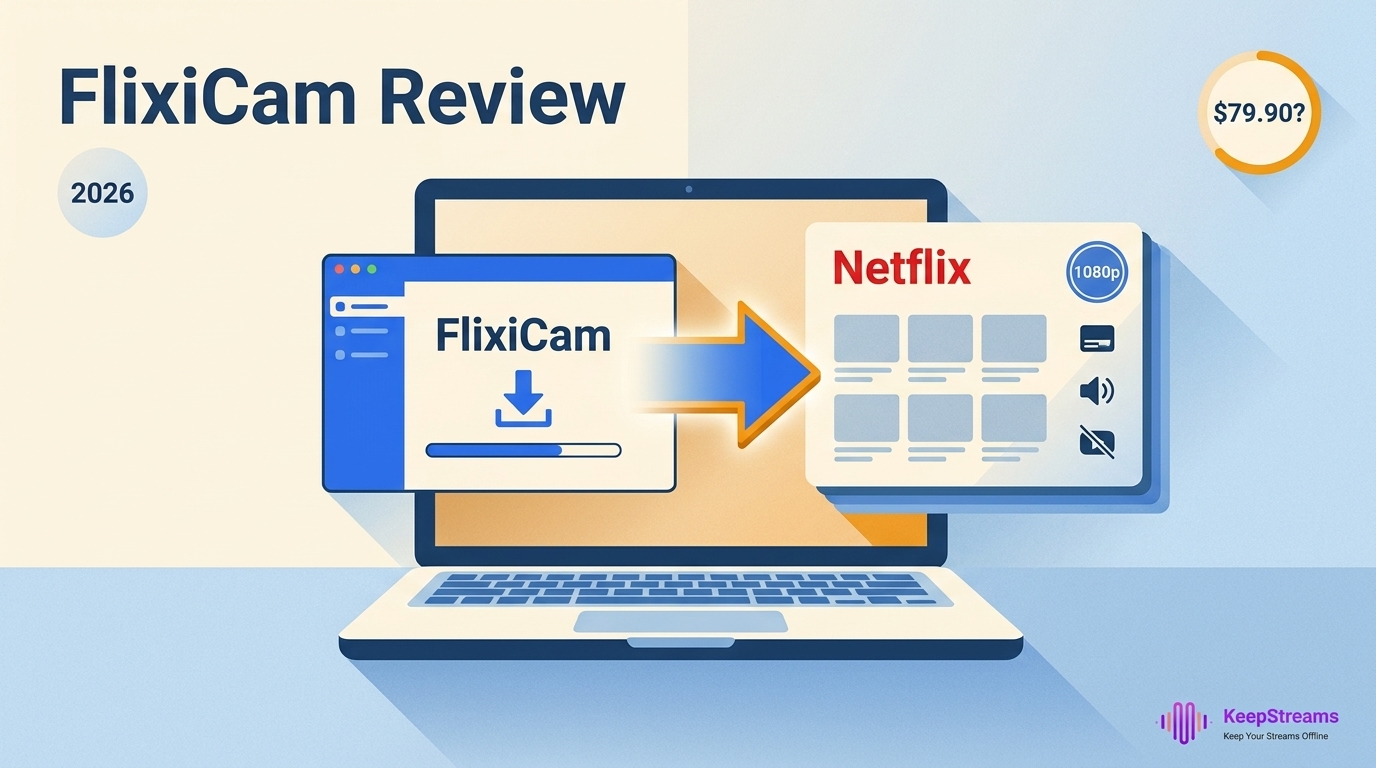 FlixiCam Netflix Video Downloader Review 2026: Worth $79.90?