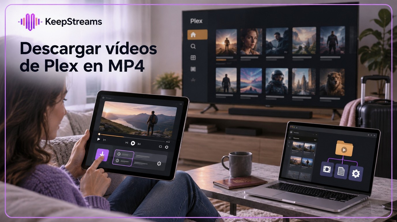 Cómo descargar vídeos de Plex: 4 métodos para PC, Mac y móvil