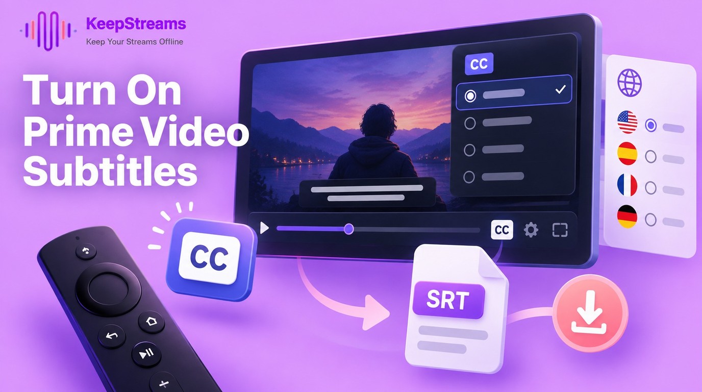 Amazon Prime Video Subtitles: Turn On CC and Download SRT Files
