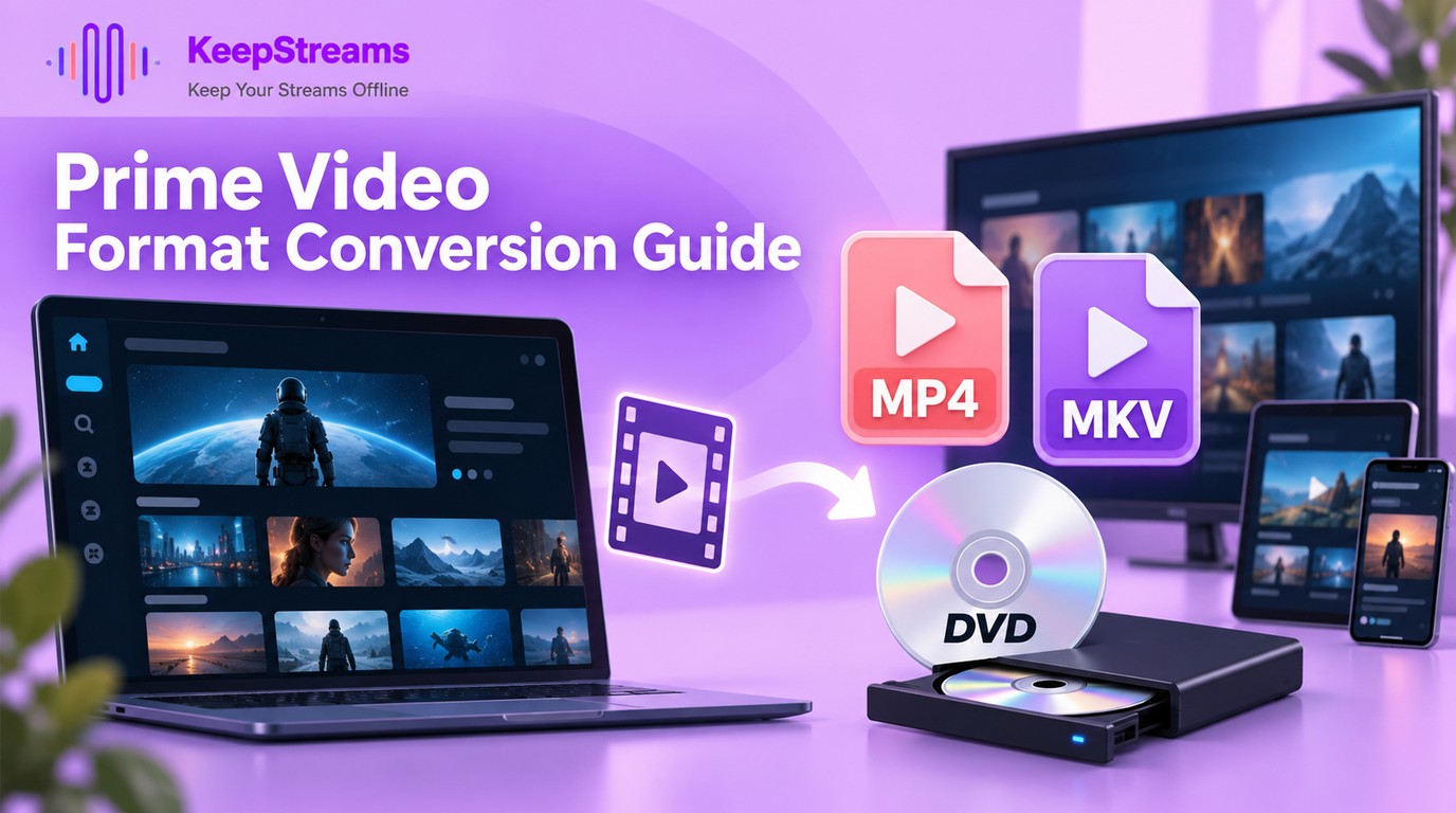 Amazon Prime Video Converter: MP4, MKV & DVD Workflows (2026)