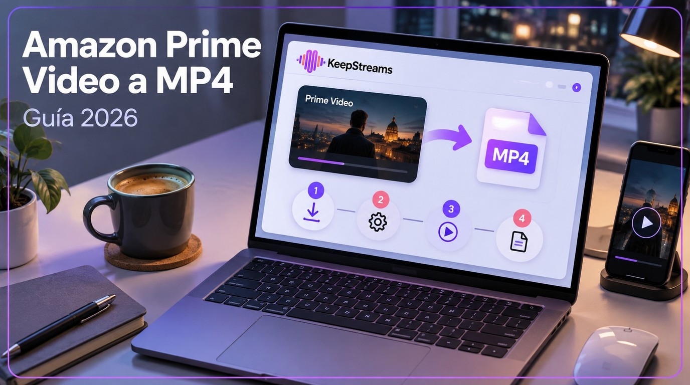 Cómo convertir Amazon Prime Video a MP4 en Windows y Mac