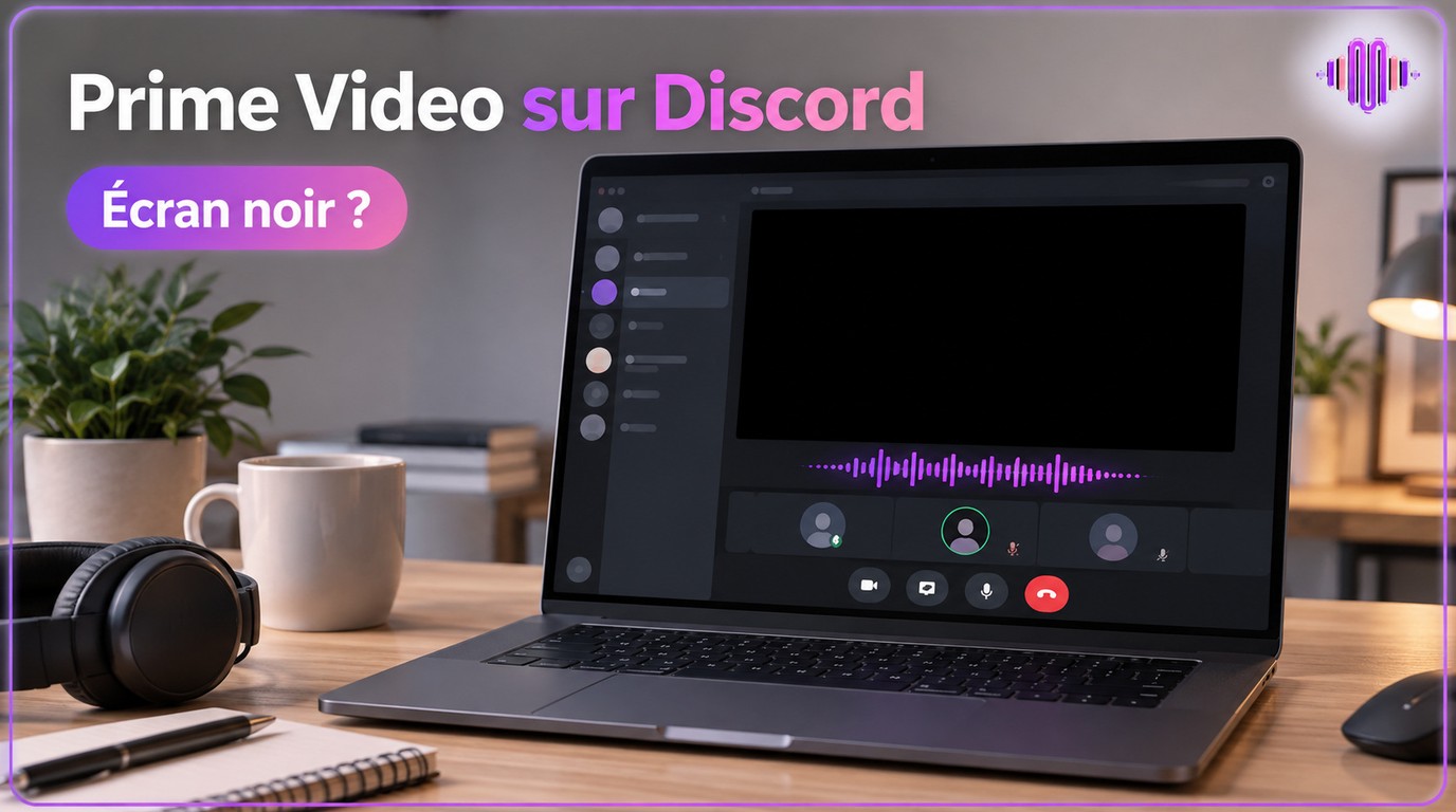 Comment streamer Prime Video sur Discord sans écran noir en 2026 ?