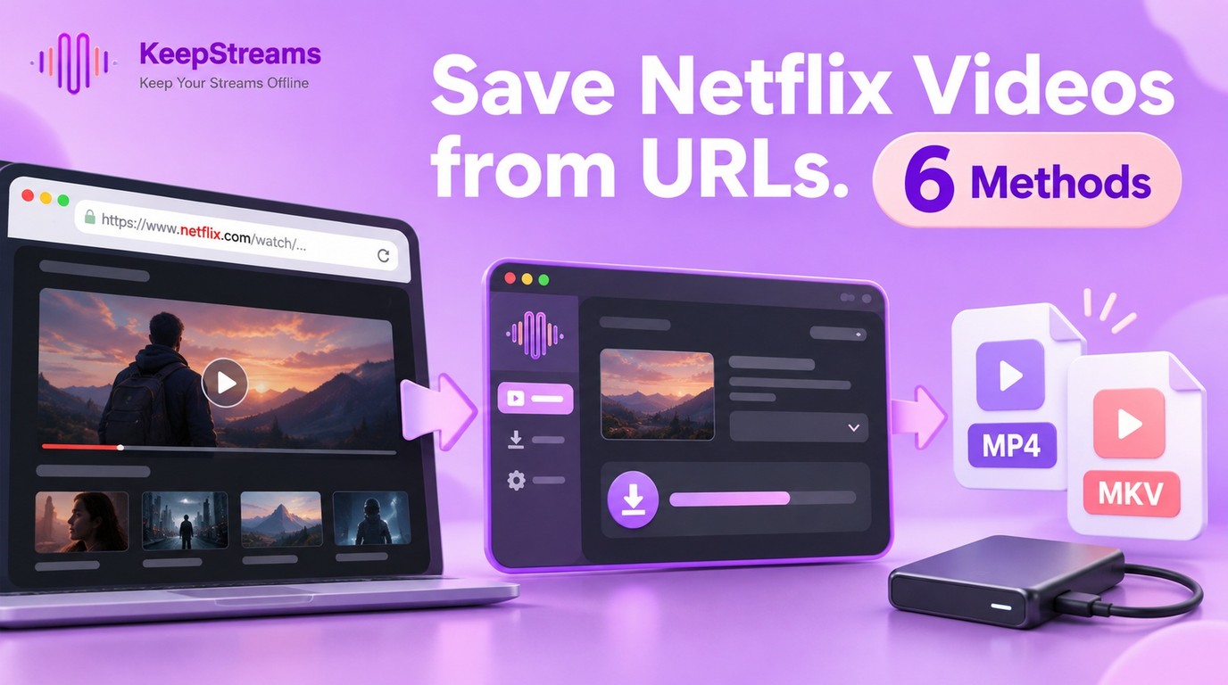 Netflix Link Downloader: 6 Methods Compared for Netflix Clips