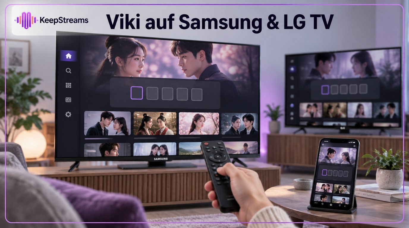 Rakuten Viki am Fernseher: Samsung, LG und Aktivierung