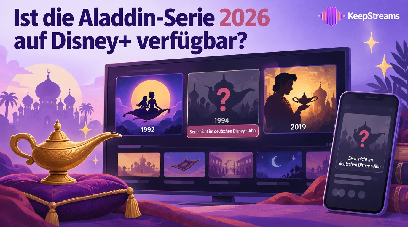 Ist die Aladdin-Serie 2026 auf Disney+ verfügbar?