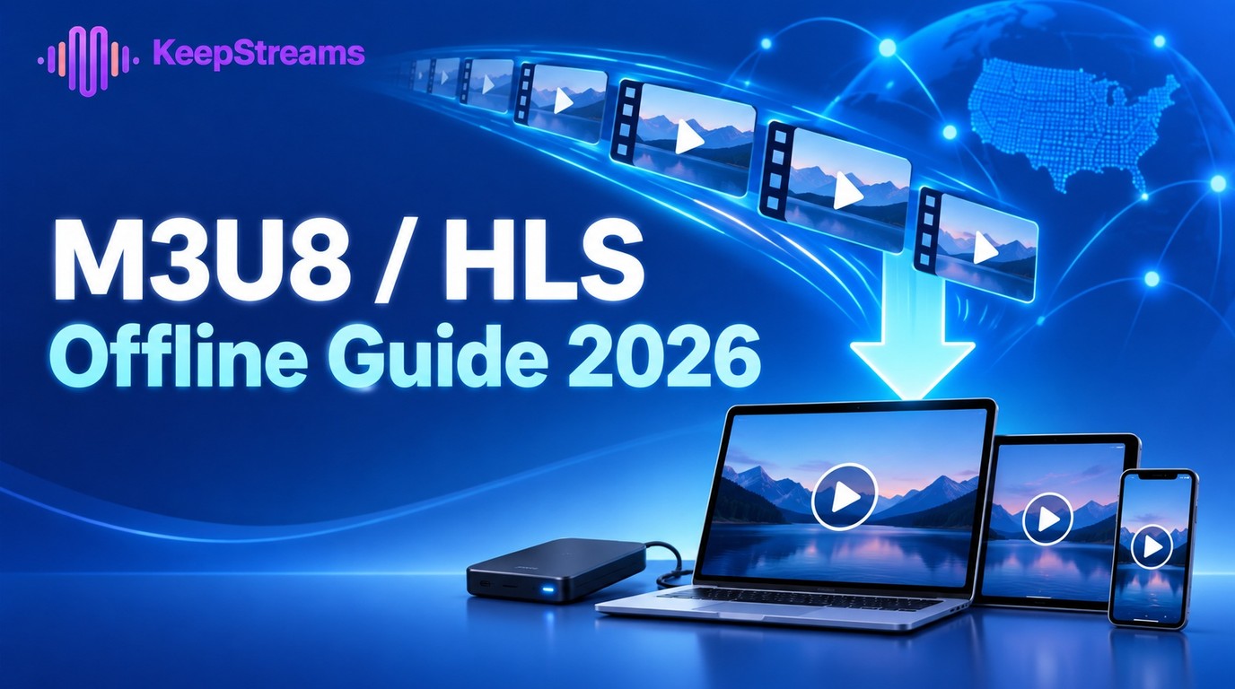 HLS M3U8 Downloader: 5 Ways to Save Streams in 2026