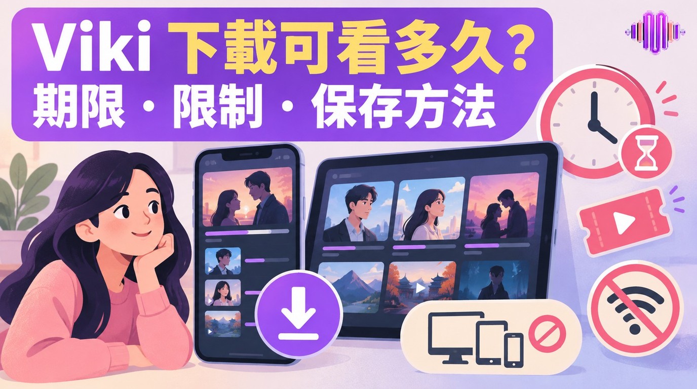 Viki下載期限多久？Rakuten Viki一般下載與租借規則