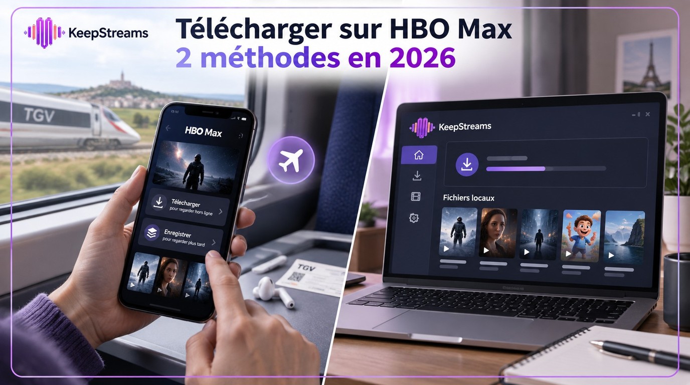 Télécharger des films HBO Max : 2 méthodes en France (2026)