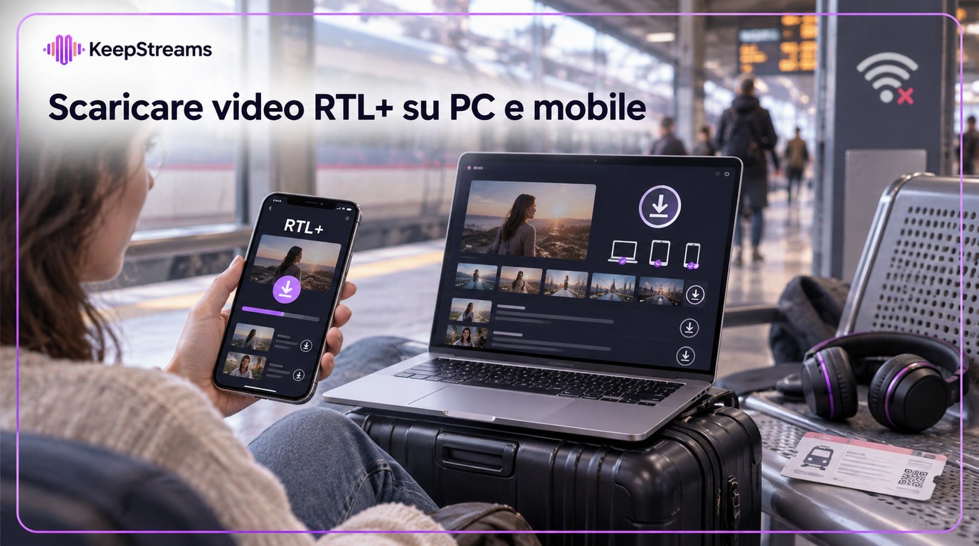 Scaricare video RTL+ su PC e mobile nel 2026