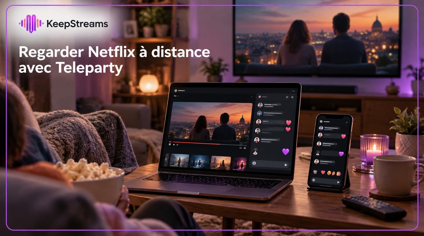 Regarder Netflix en groupe à distance avec Teleparty en 2026