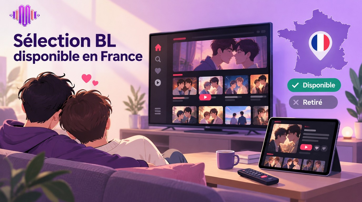 17 films, séries et anime BL sur Netflix en 2026 : disponibles ou retirés en