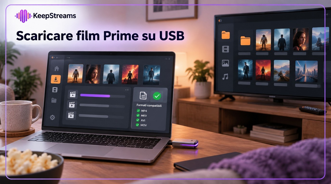 Come scaricare film Amazon Prime su USB: archiviazione e MP4