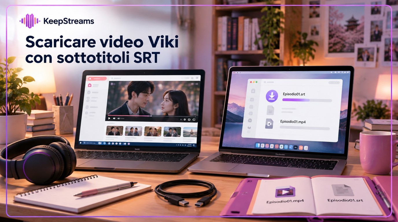 Come scaricare video Viki con sottotitoli SRT su PC e Mac