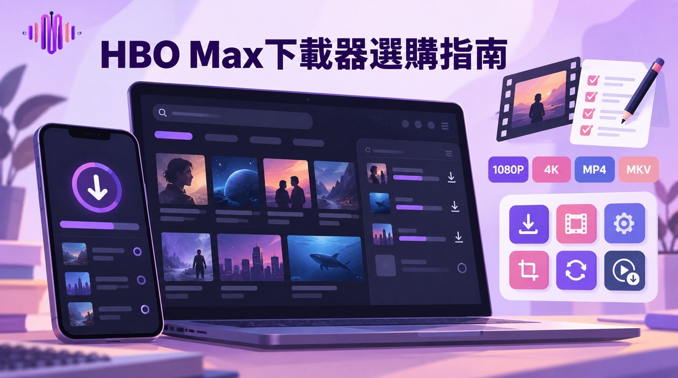 HBO Max下載器6款比較：手機與電腦怎麼選？