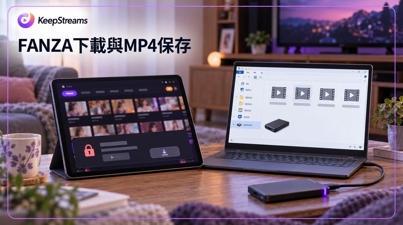 FANZA影片下載：DRM播放限制與MP4保存方式