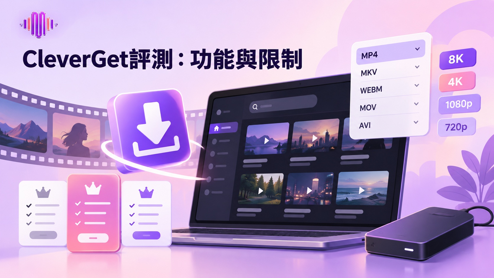 CleverGet評測2026：價格、功能與使用限制