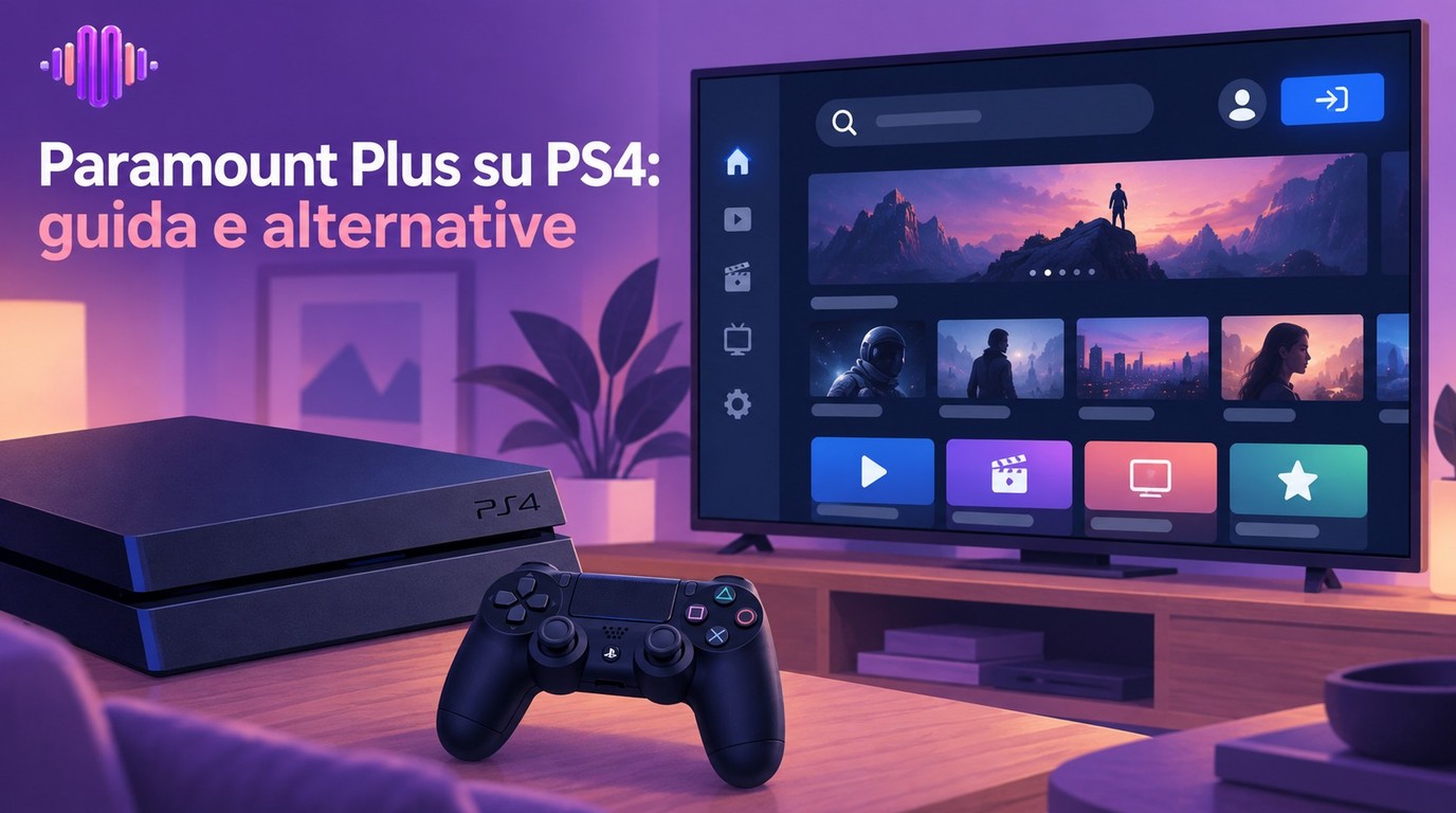 Paramount Plus su PS4: app, accesso e alternative in Italia