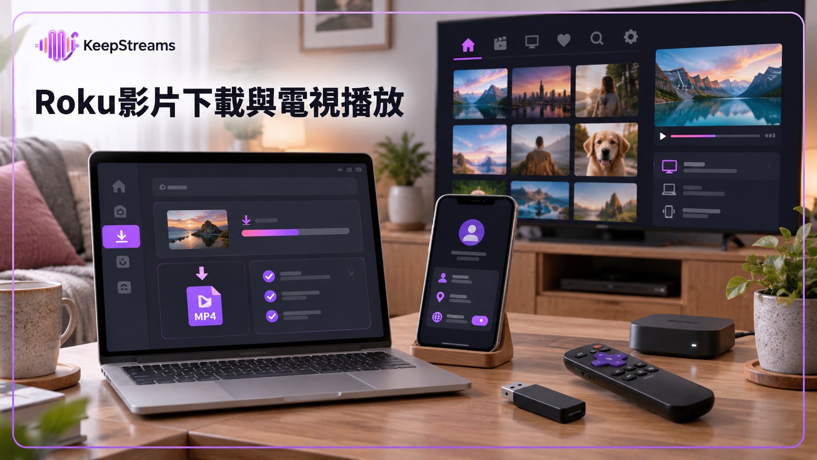 2026 Roku Channel影片下載：台灣使用前提、MP4步驟與電視播放