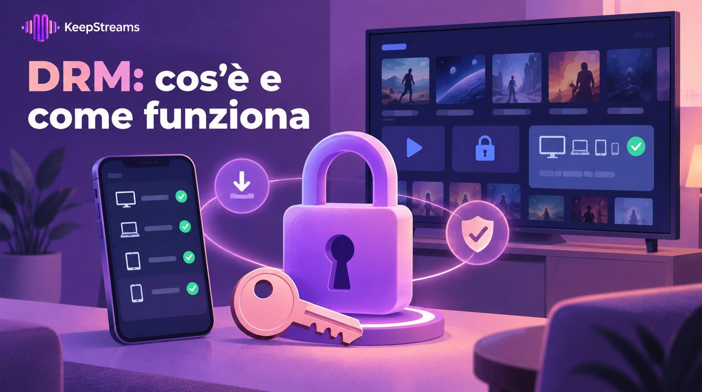 Che cos'è il DRM e come funziona sui contenuti digitali
