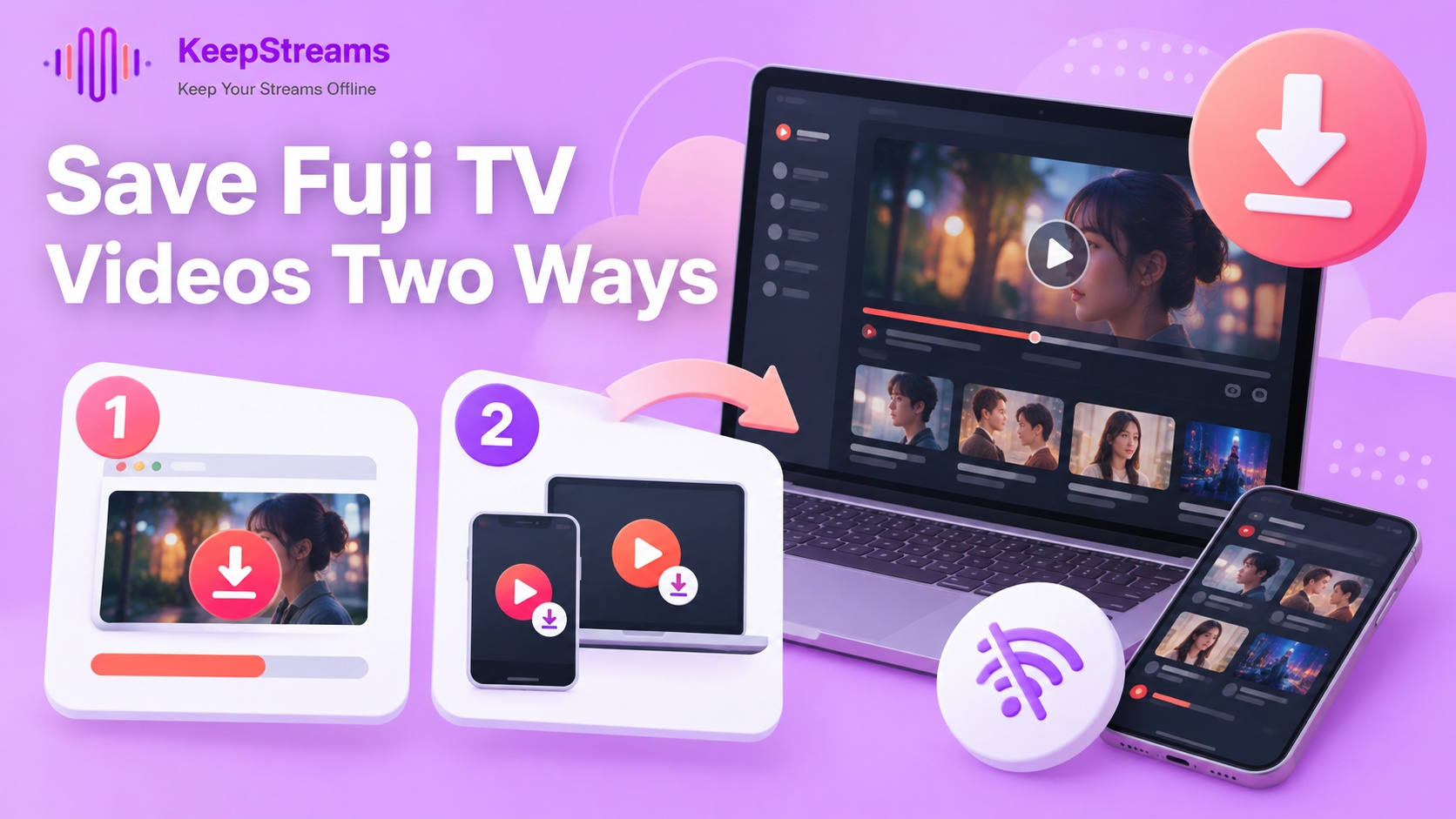 FOD Download: 2 Ways to Save Fuji TV Videos Offline (2026)