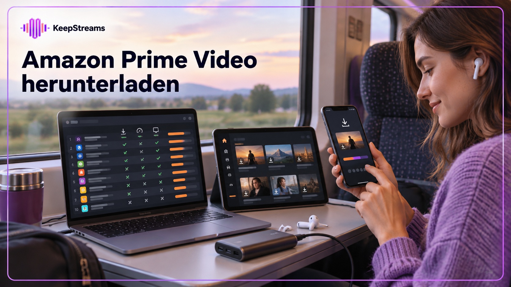 Amazon Prime Video herunterladen: App, MP4 und 10 Tools im Vergleich (2026)