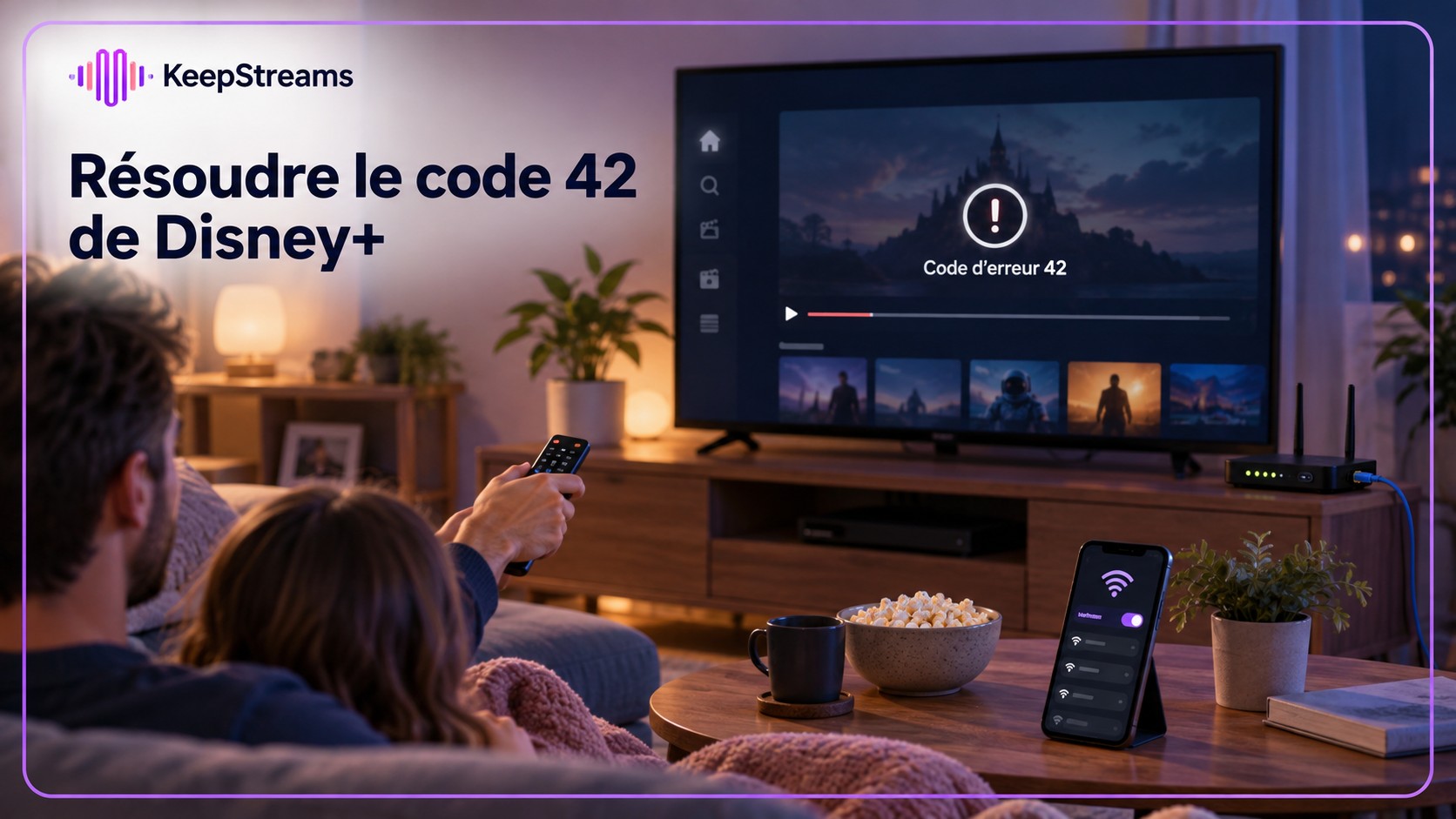 [Résolu] Code d'erreur 42 sur Disney+ : diagnostics et solutions