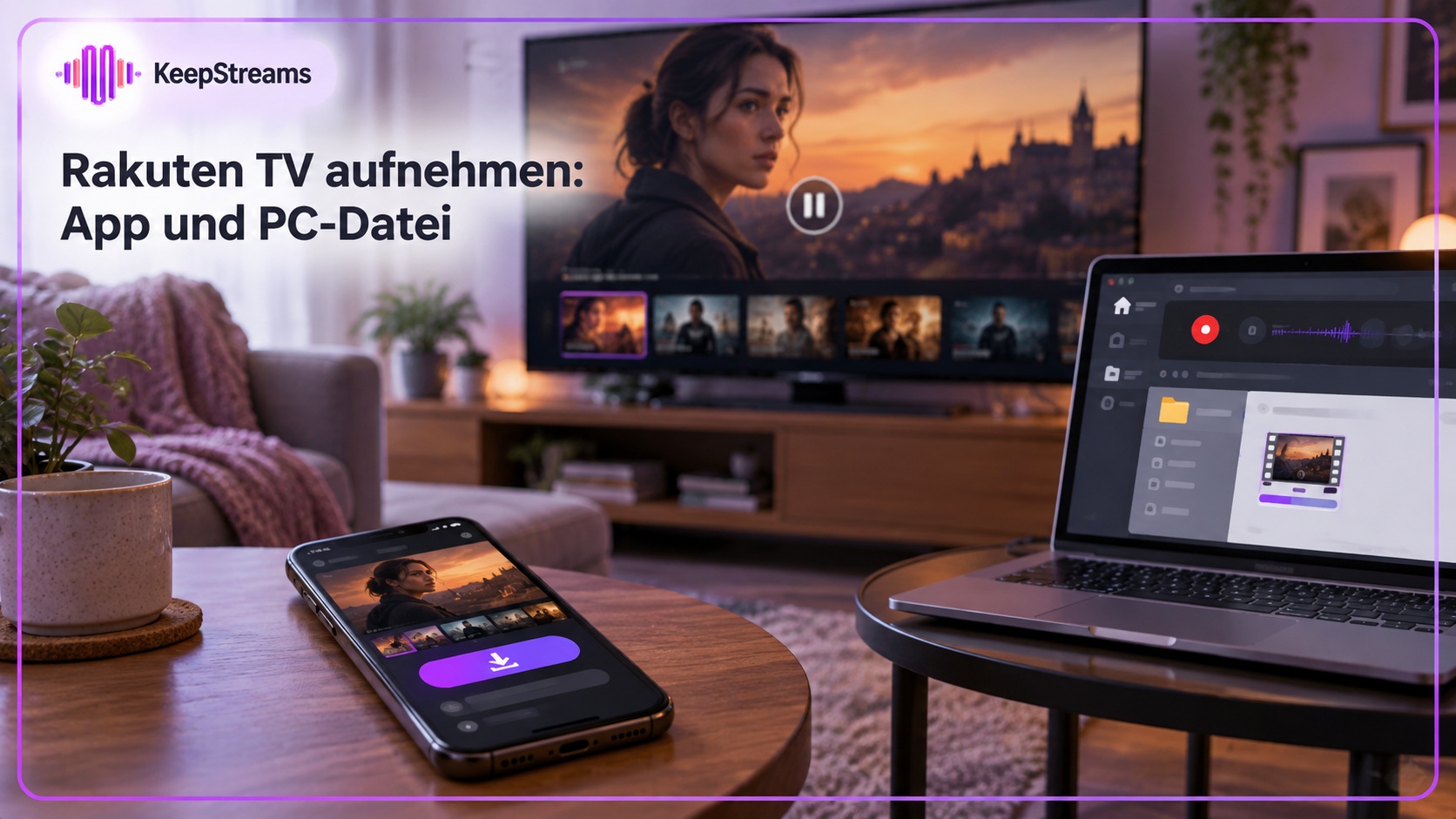 Rakuten TV aufnehmen: App-Download und PC-Datei erklärt