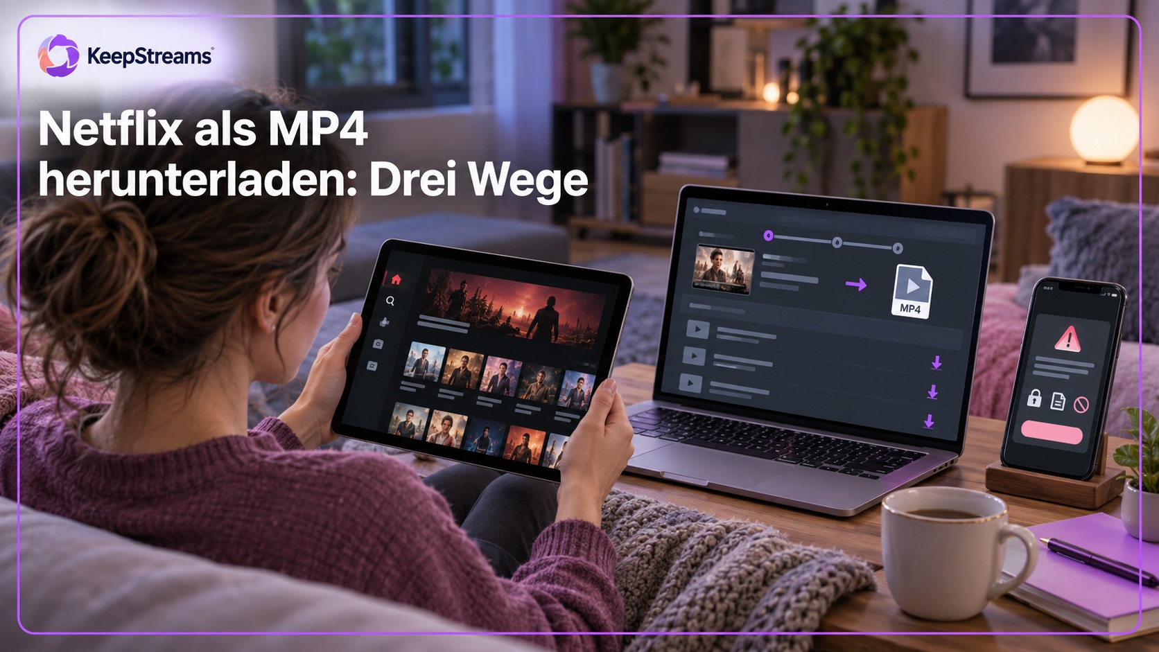 Netflix als MP4 herunterladen: 3 Wege und ihre Grenzen (2026)
