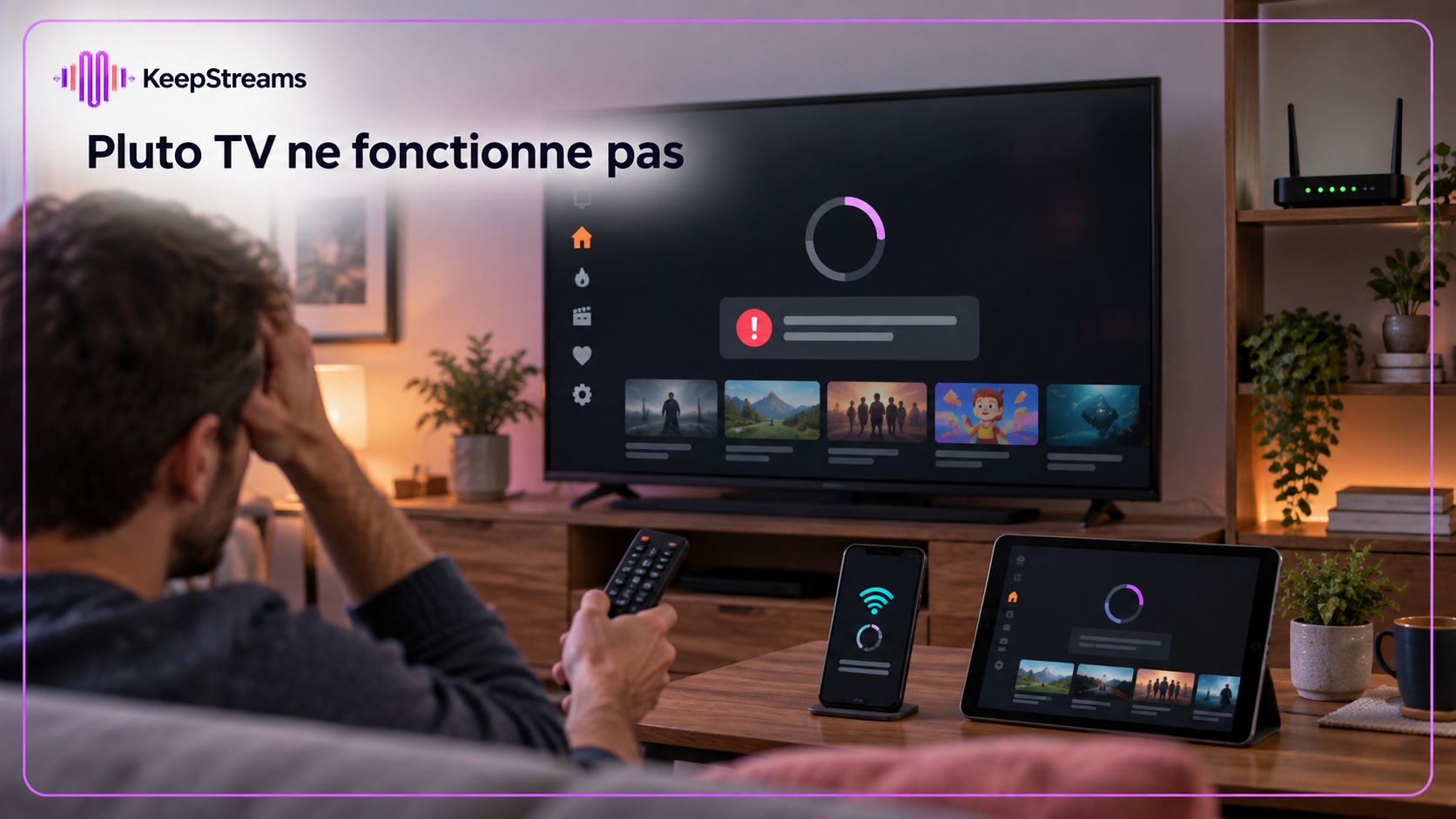 Pluto TV ne fonctionne pas : diagnostic et solutions