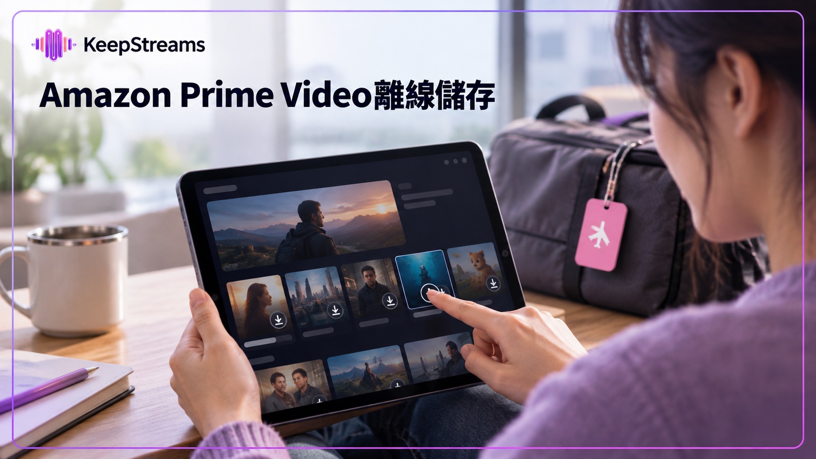 Amazon Prime Video離線儲存：官方App與本機檔案怎麼選