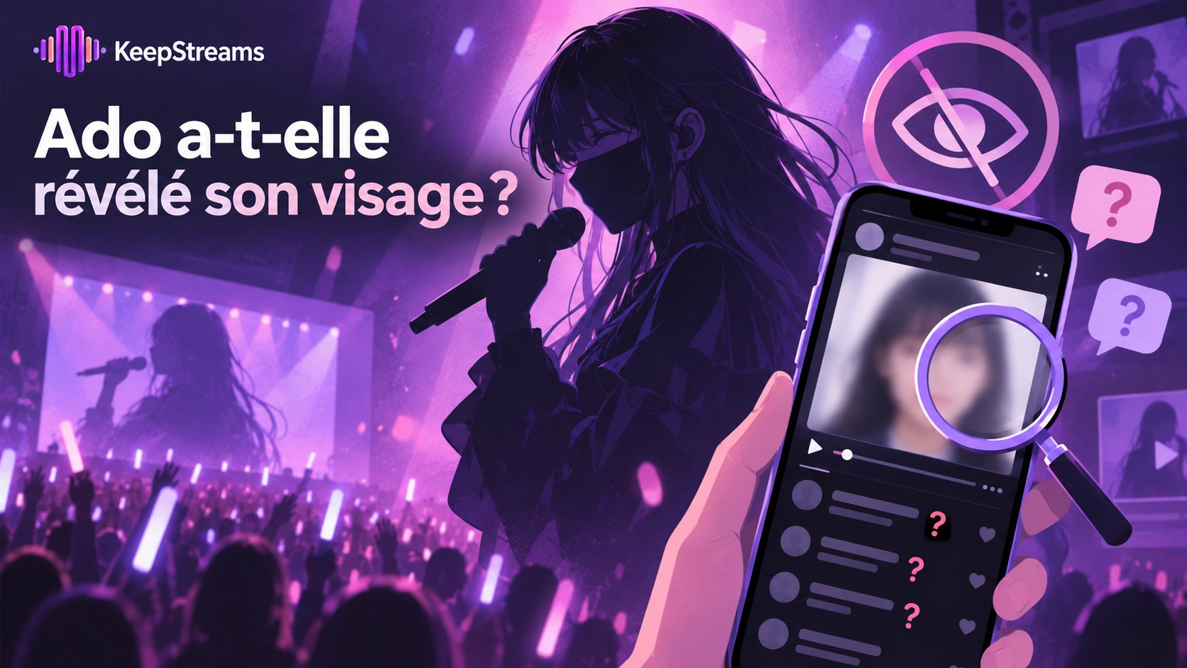 Le visage d’Ado : la chanteuse japonaise a-t-elle fait un face reveal ?