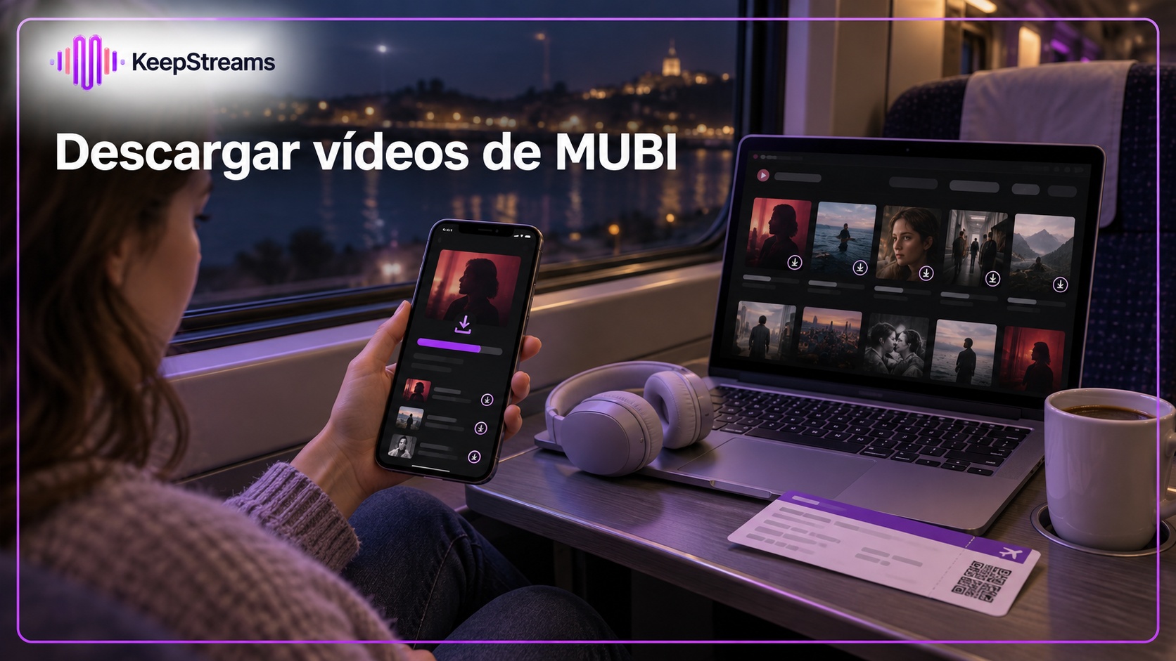 Cómo descargar vídeos de MUBI en móvil y ordenador