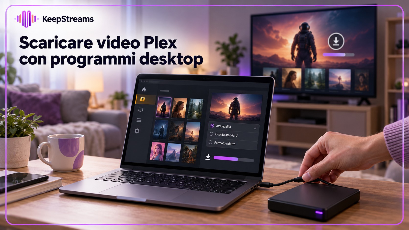 Plex: download dei video e scelta dei programmi desktop