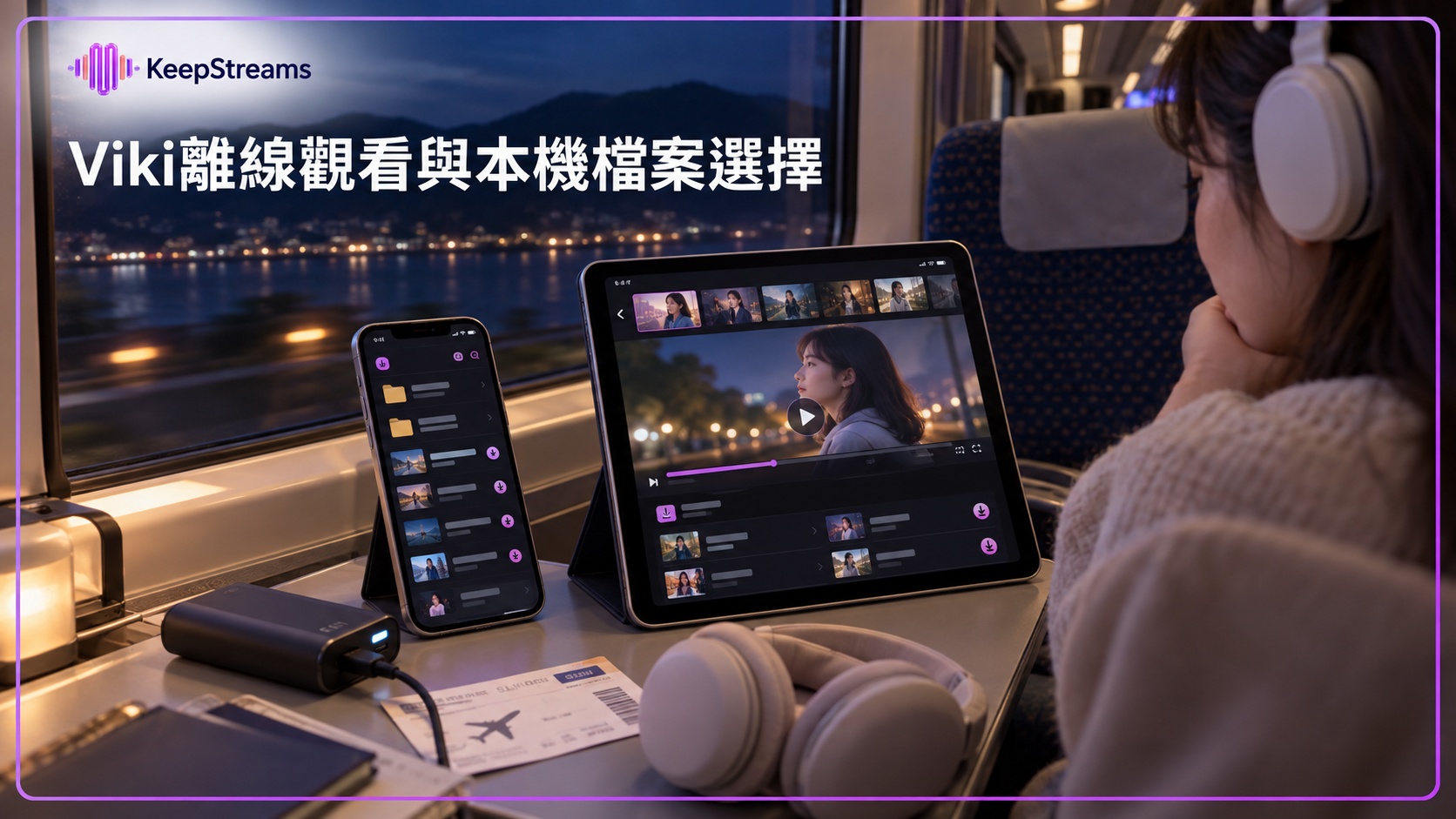 Viki影片下載：App離線觀看與本機檔案選擇