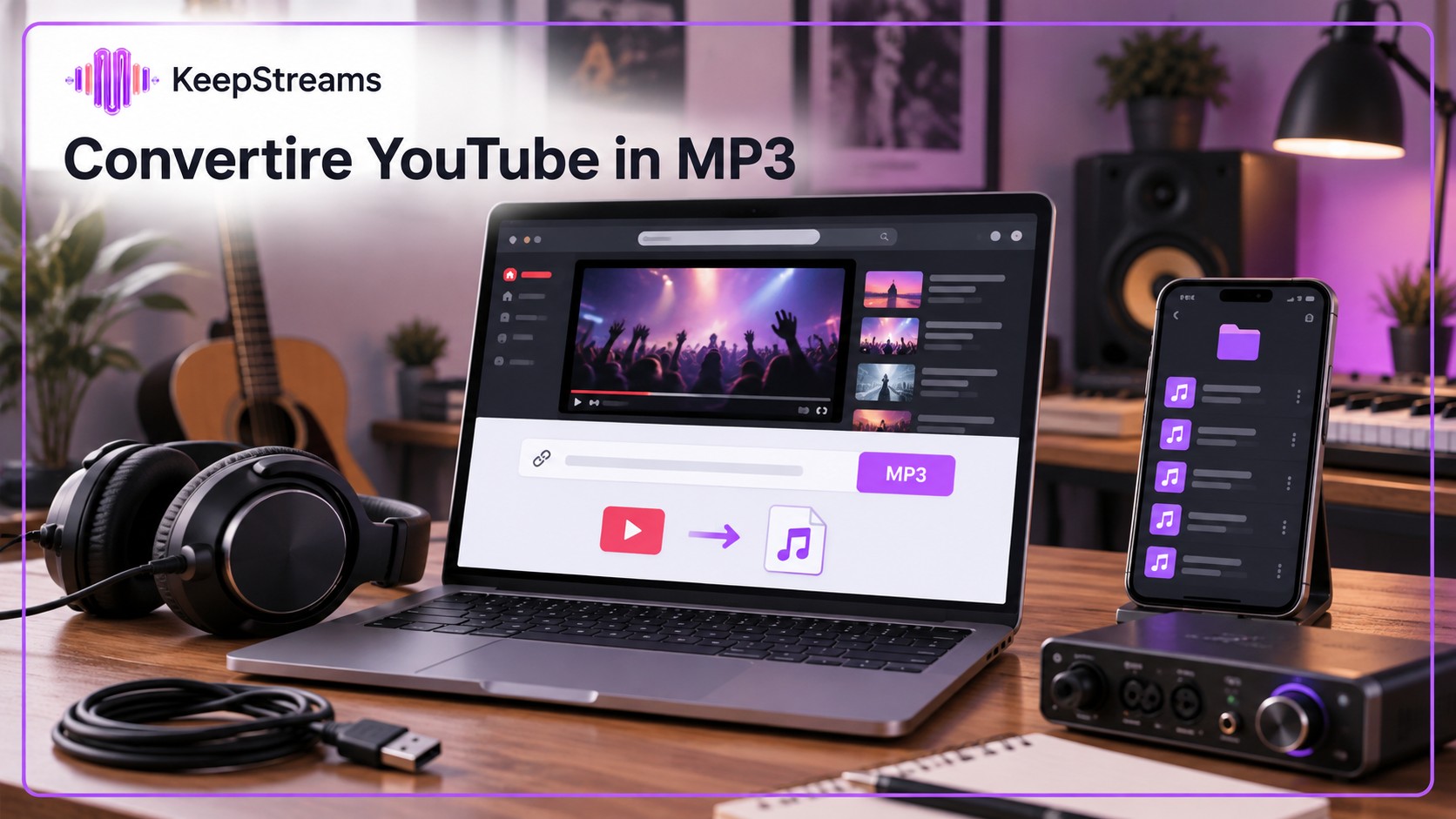 YouTube in MP3: conversione online e file sul computer
