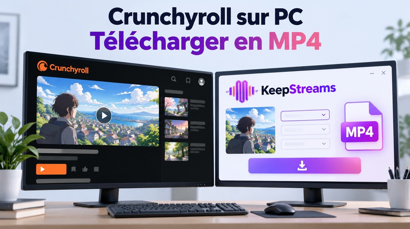 Peut-on télécharger une vidéo Crunchyroll en MP4 en ligne ?