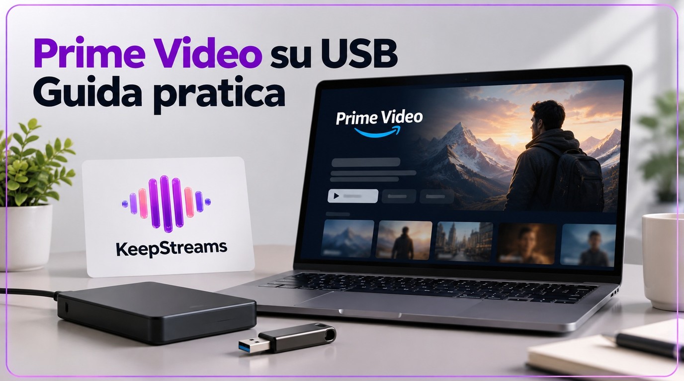 Come scaricare un film da Amazon Prime Video su hard disk o chiavetta USB