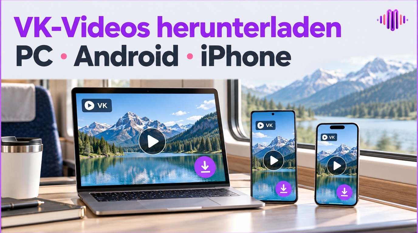 VK-Videos herunterladen: Wege für PC, Android und iPhone