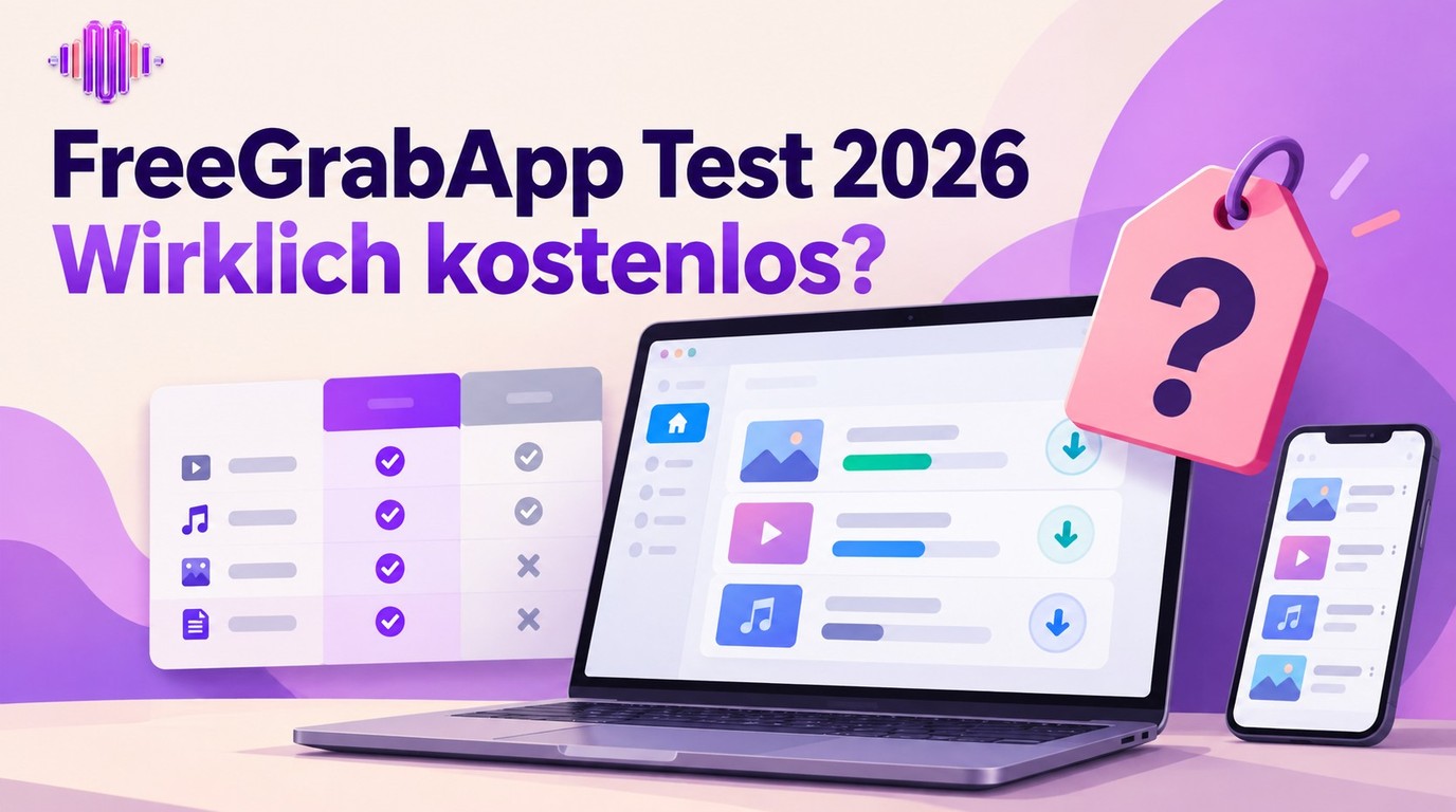 FreeGrabApp Test 2026: Ist der Downloader kostenlos?