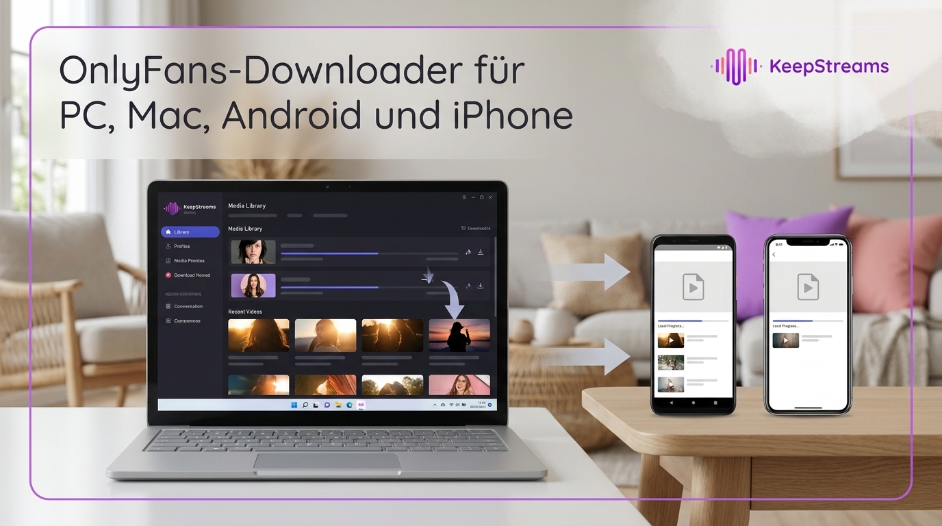 OnlyFans-Downloader für PC, Mac, Android und iPhone