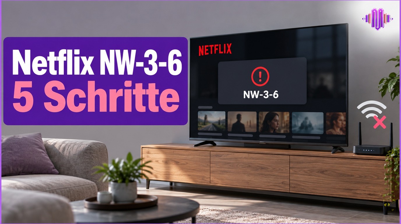Netflix-Fehler NW-3-6: 5 Schritte zur Behebung