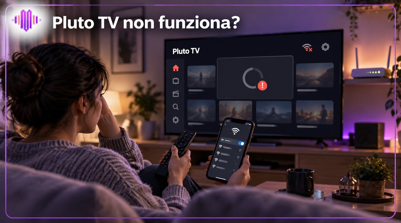 Guida rapida ai problemi: cosa fare se Pluto TV non funziona